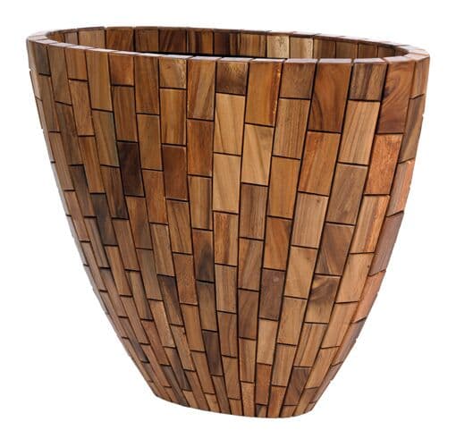Tropical planter ovaal, 91 × 43 × 75 cm