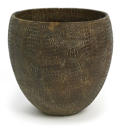 Croco design planter, 41 × 41 cm