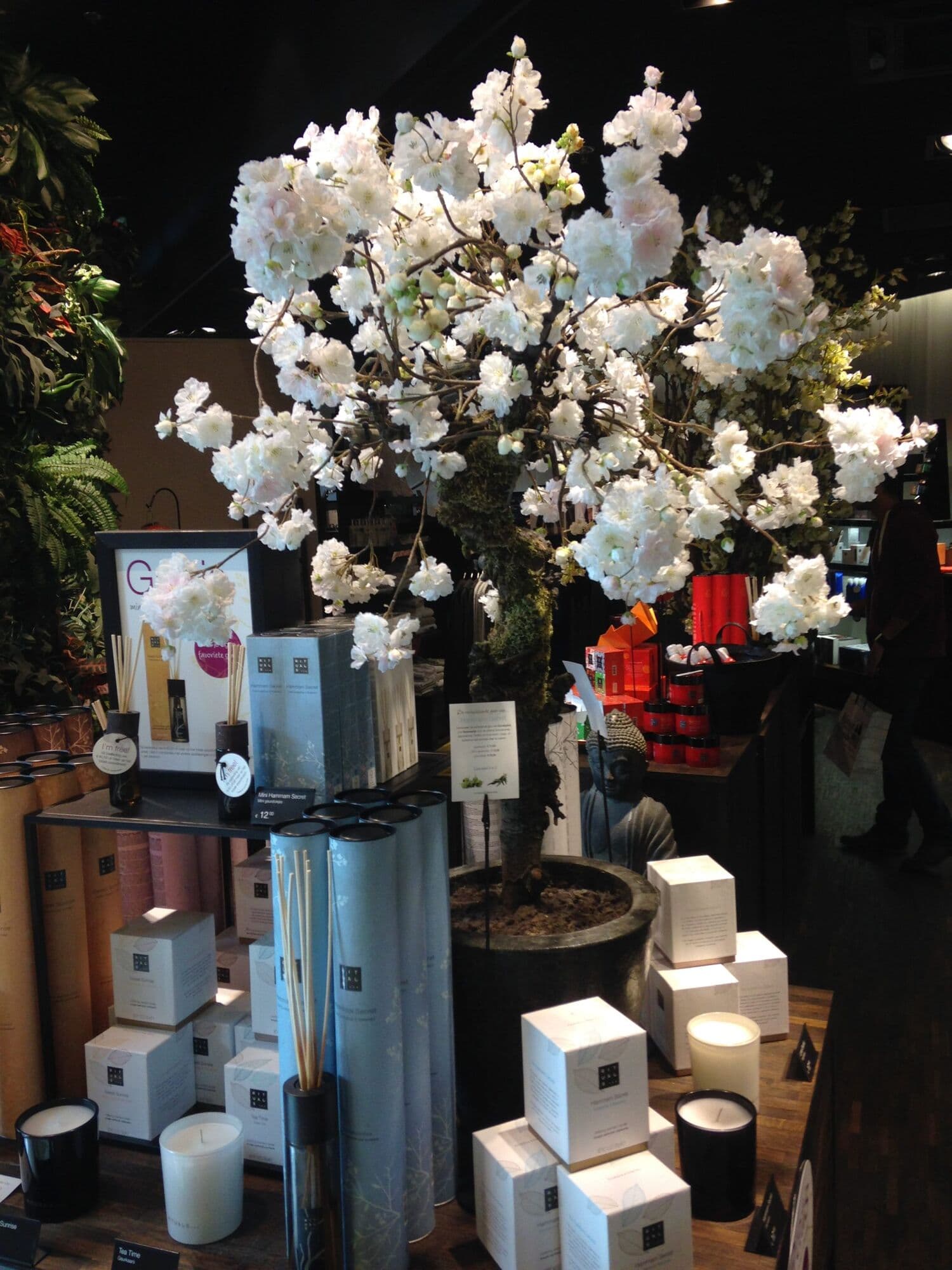 Groenwanden en bloesembomen voor Rituals, foto 5